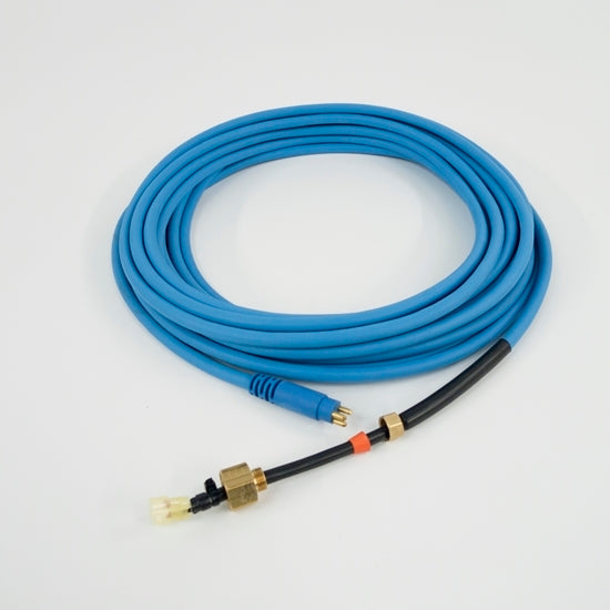 45ft blue pool vacuum cord Model 005 for professional pool cleaning contractors