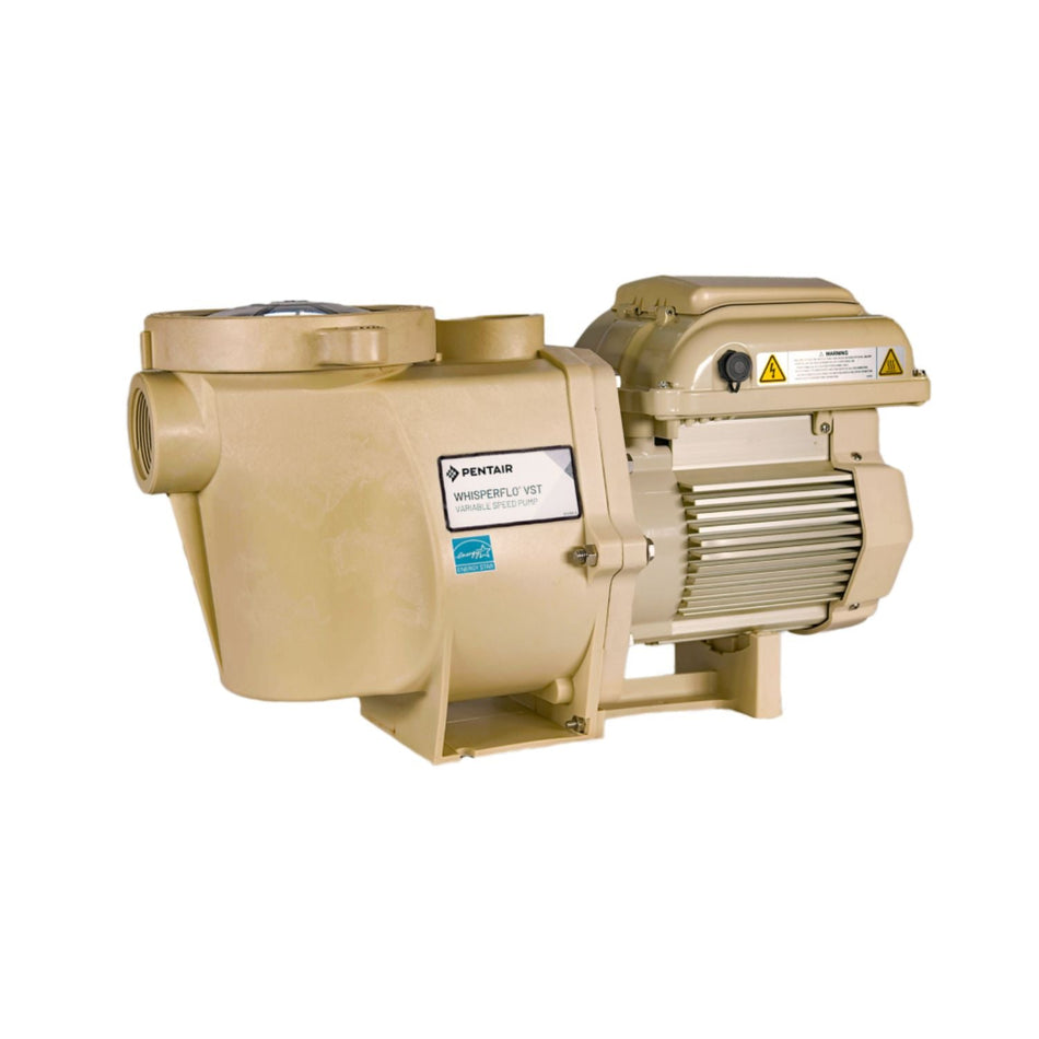 Pentair WhisperFlo VS 2.6HP variable speed pool pump model 011533 Energy Star certified for pool contractors