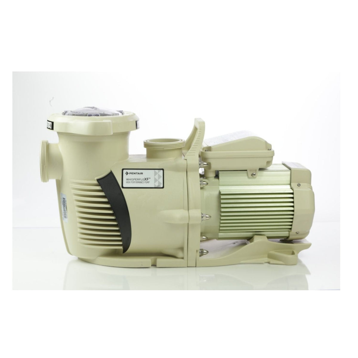Pentair WhisperFloXF XFET-8 2HP TEFC high performance pool pump with union connectors for professional pool contractors