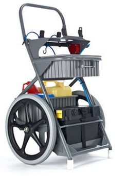 P/V LARGE SERV CART W TRUCK - 038-D