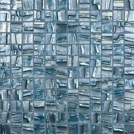 GLASS TILE BLUE PLANET 1" X 1" - 093660M