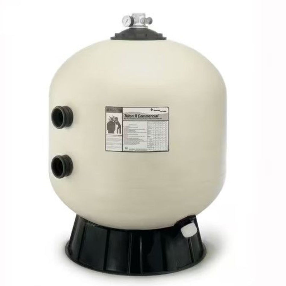 Pentair TR100C commercial sand filter tank assembly 153430 with buttress thread closure for pool contractors