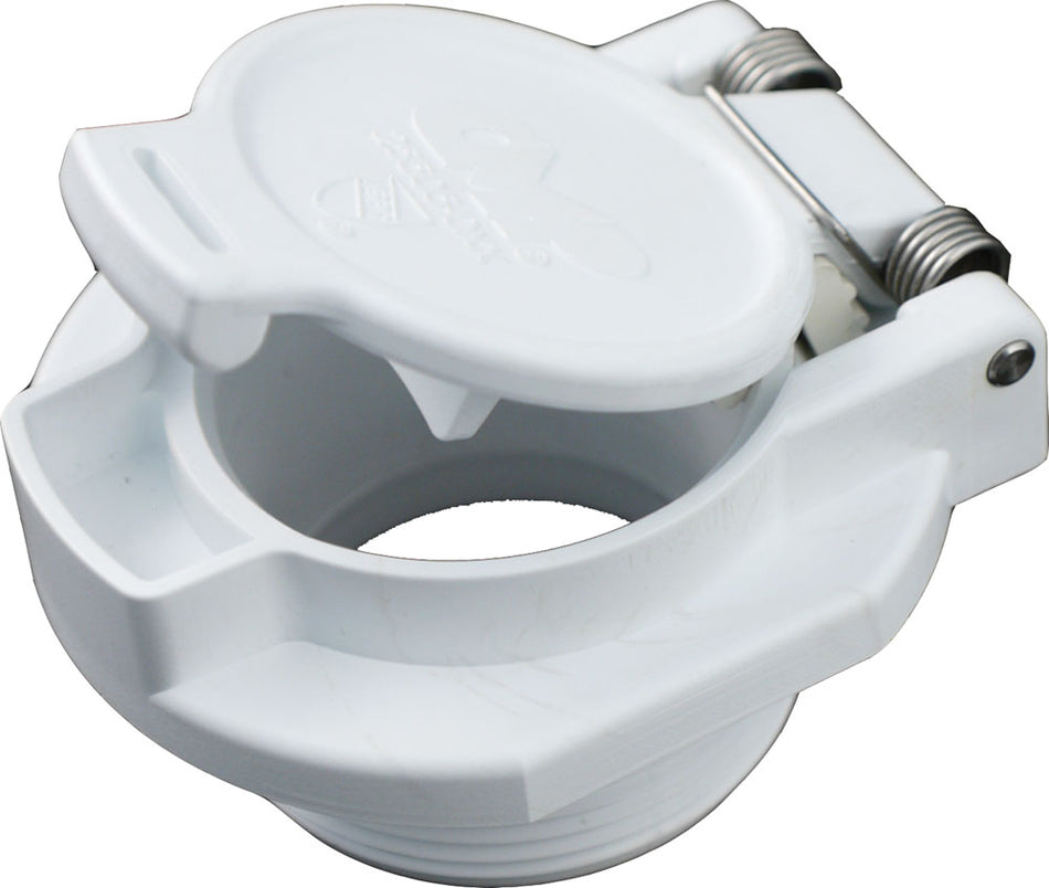 C.M.P VAC LOCK COVER 1.5" - WHITE - 25505-000-000