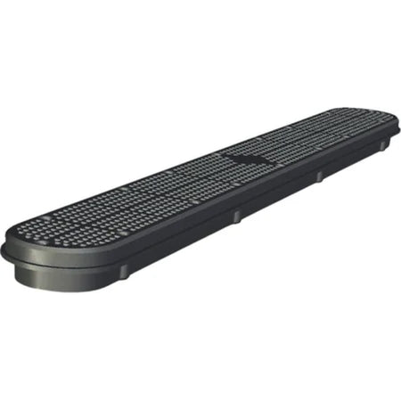 CMP 32 inch VGB compliant unblockable channel drain with dark gray lid for professional pool contractor installations