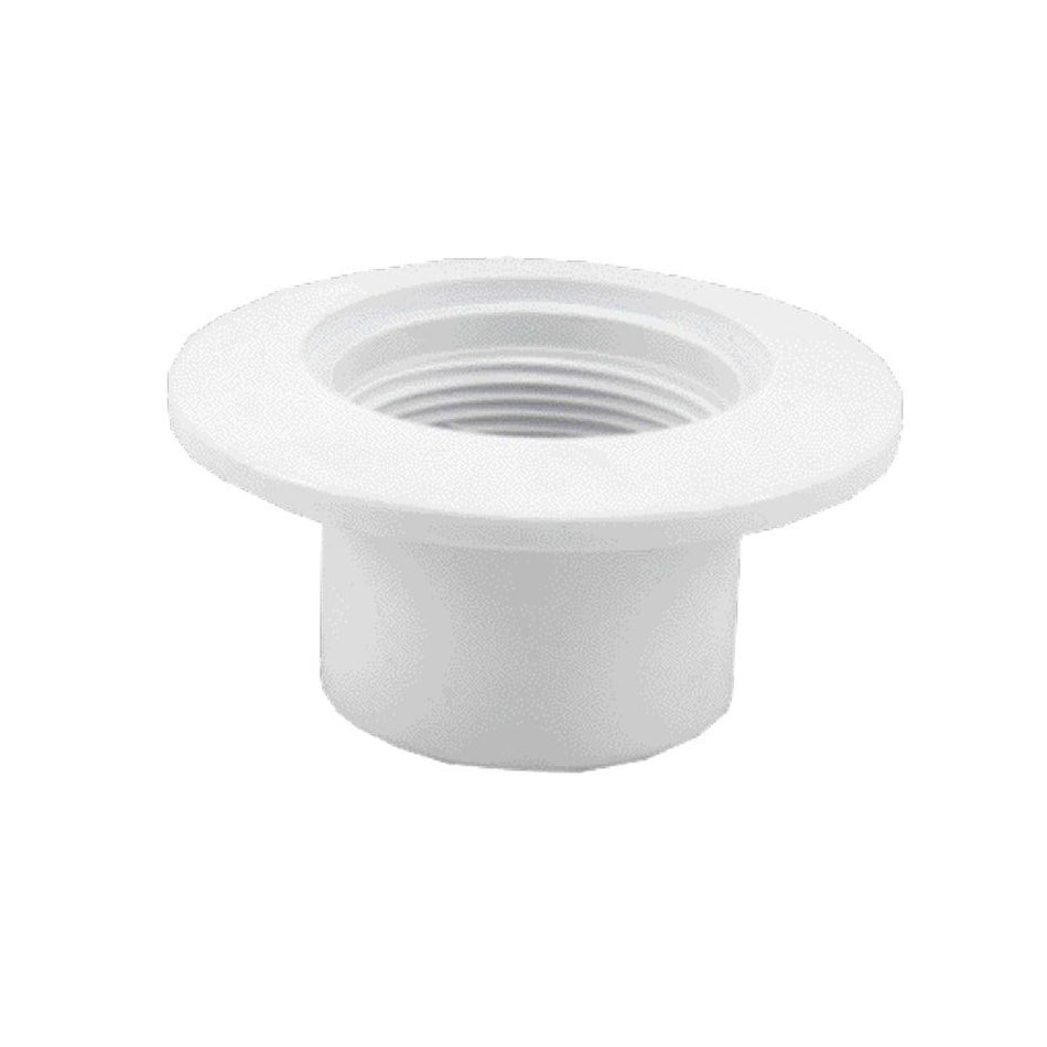 CMP 2 inch white Insider wall return fitting 25524-200-000 for gunite pool installations with FPT inlet