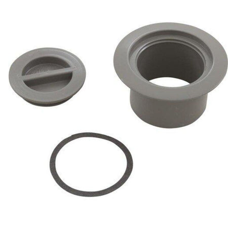 CMP gray volleyball flange and flush cap model 25571-001-000 for professional pool volleyball pole installations
