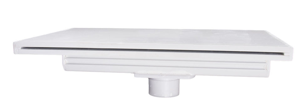 12'' POOL WATERFALL 1'' LIP (WHITE) - 25576-120-000