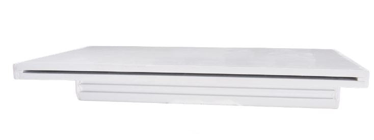 48'' WATERFALL(BK PORT)9'' LIP / WHITE - 25577-430-900