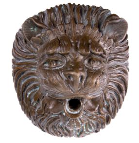 MEDIUM BAROQUE LION, BRASS - 25599-503-010