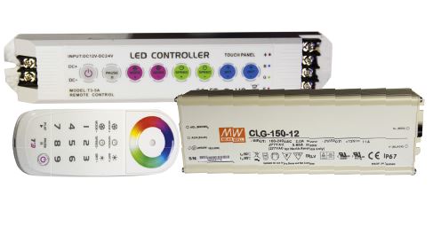 LED T3 CONTROL & REMOTE POWER SUPPLY - 25650-110-300