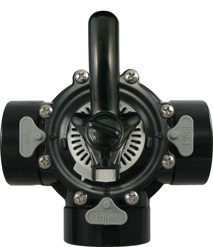 C.M.P 2" 3-PORT DIVERTER VALVE - BLK - 25913-204-000