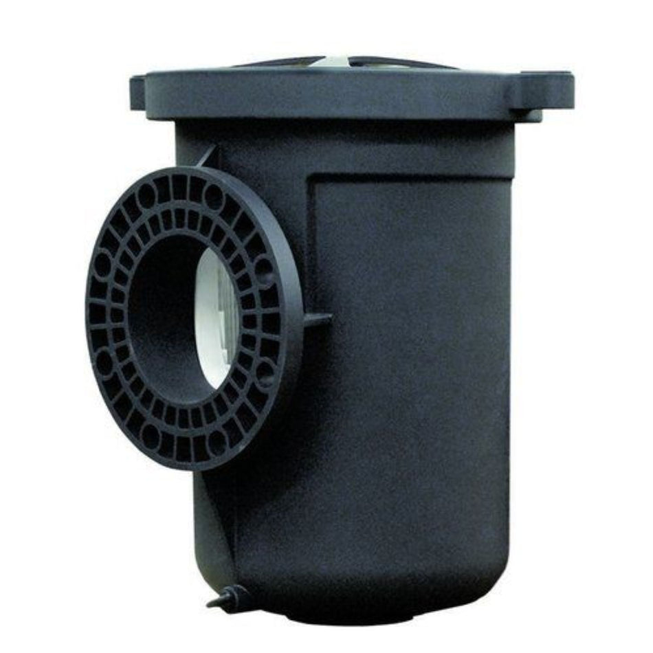 Pentair 340013 complete 6x6 strainer pot assembly with clear polycarbonate lid for commercial EQ-Series pool pumps