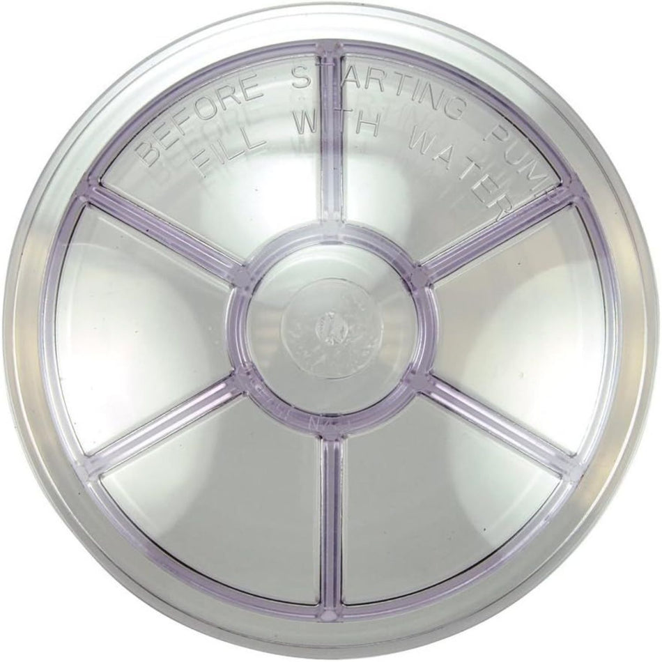 PENTAIR WHISPERFLO CLEAR STRAINER LID - 357151