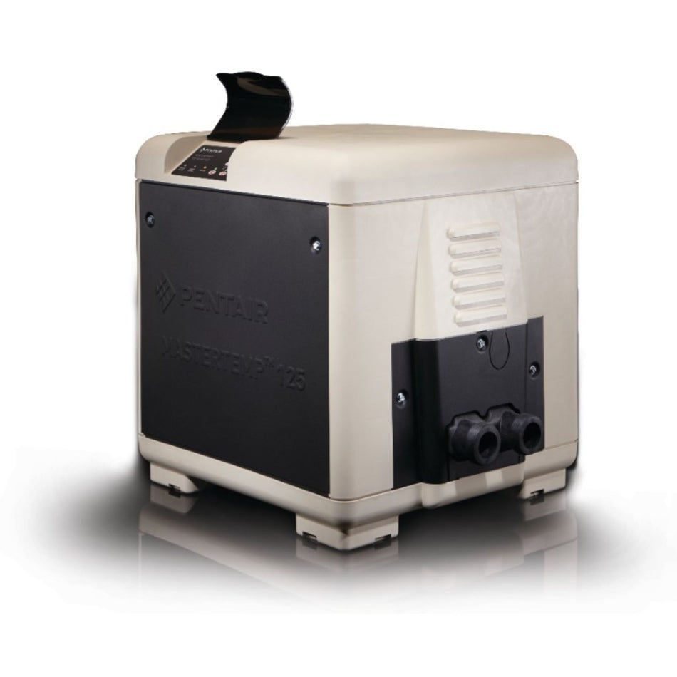 Pentair MasterTemp 125K BTU propane gas pool heater model 461060 for professional pool contractors and commercial installations