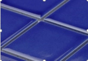 TILE COBALT BLUE  1 7/8X 1/78 - 48TGVV345