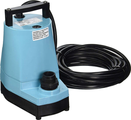 Little Giant 5-MSP submersible utility pump 1500GPH for pool contractors and commercial water removal applications