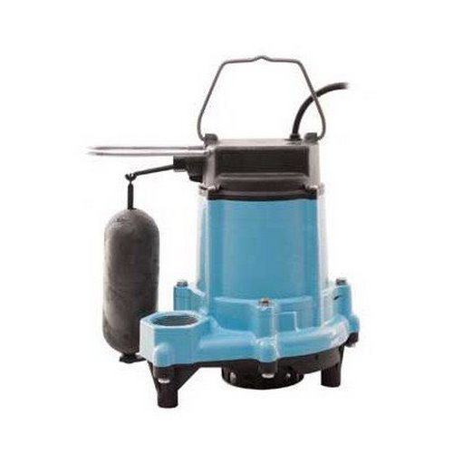 Little Giant 6EN-CIA-SFS 1/3HP cast iron submersible sump pump with vertical float switch for professional pool contractors