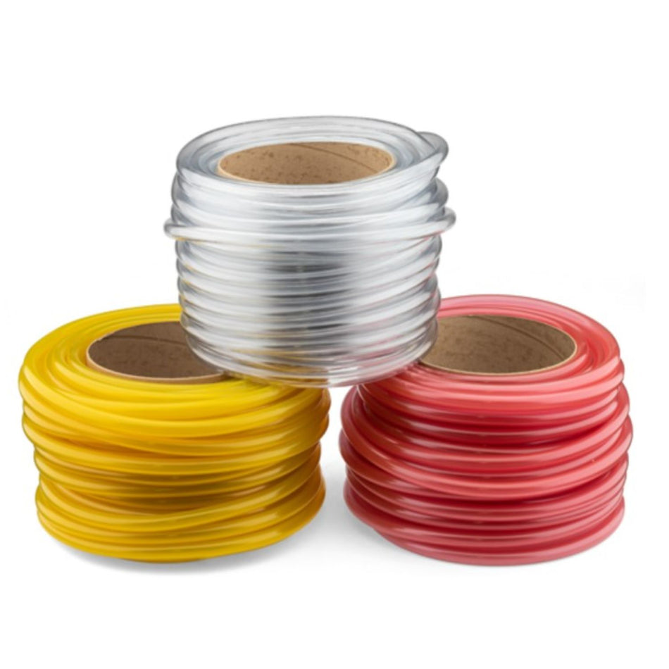 Pentair 520116 clear vinyl tubing 100 foot roll for pool chemical dosing systems and peristaltic pumps