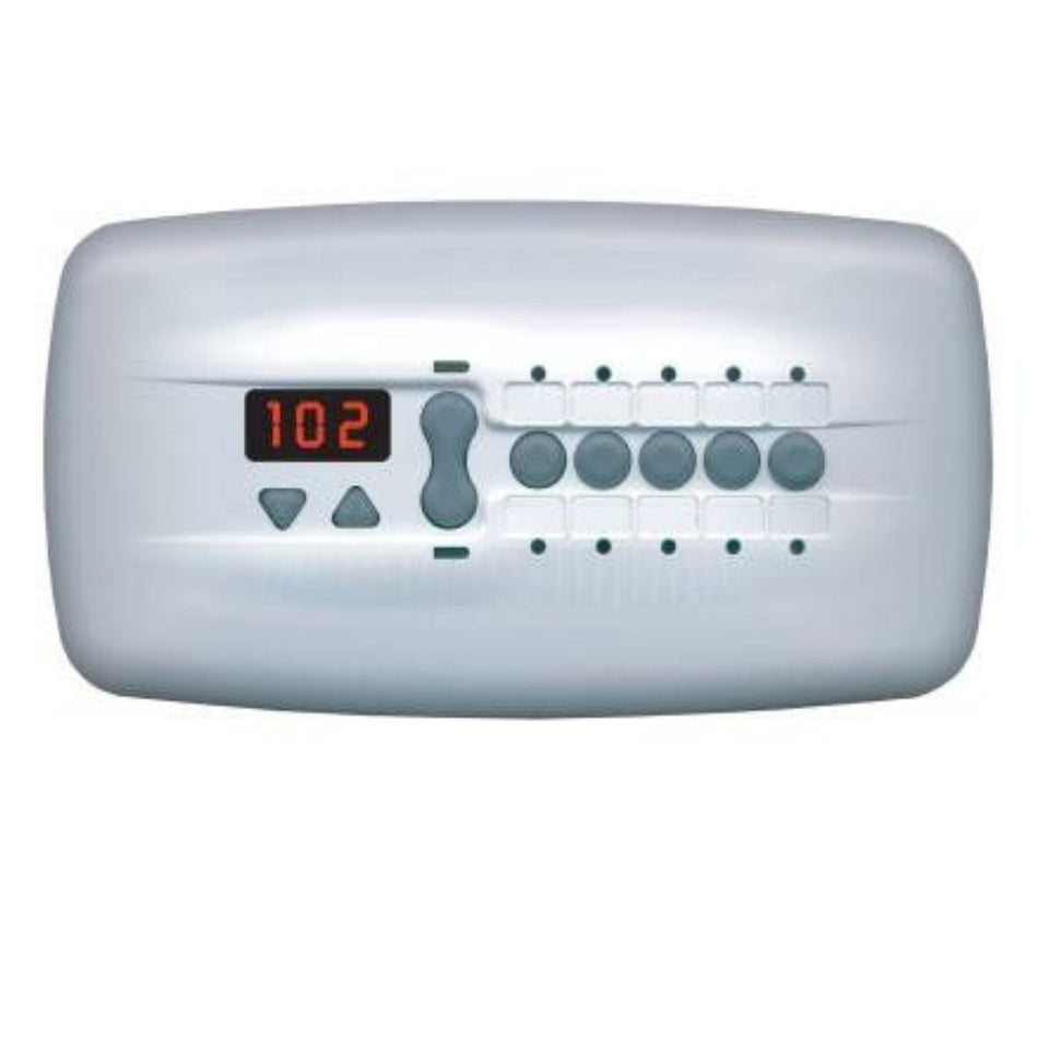Pentair iS10 10-function spa-side remote control 520149 with temperature display for professional pool contractor installations