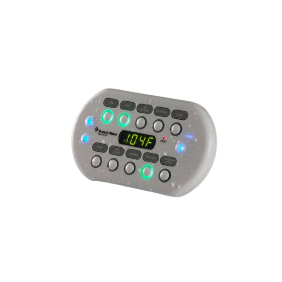 Pentair SpaCommand 521178 white spa-side remote control with 150ft cord for professional pool contractor installations