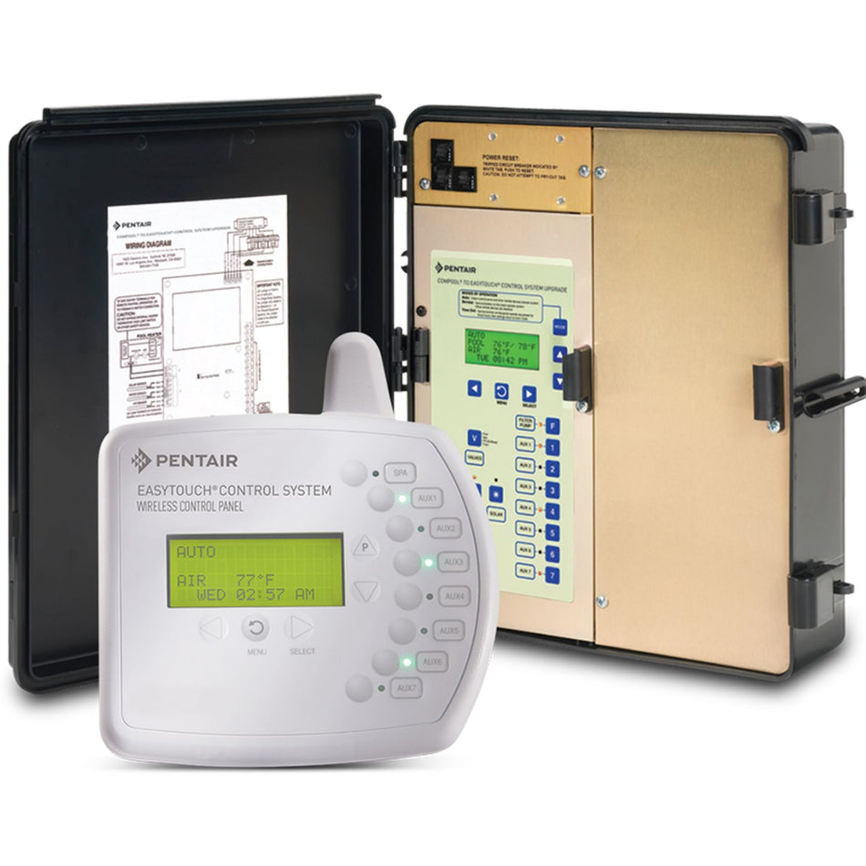 Pentair Compool EasyTouch upgrade kit 521247 with wireless control for professional pool automation contractors