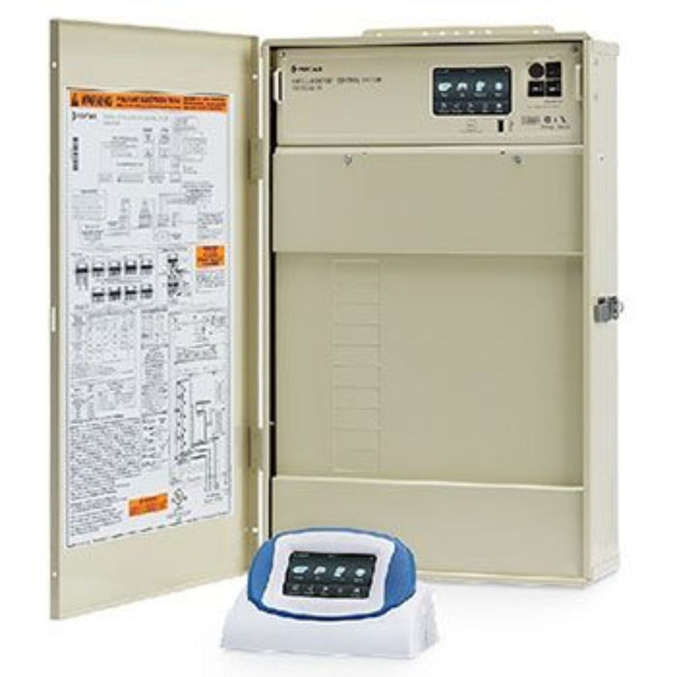 Pentair IntelliCenter i8PS pool control system 521903 with IntelliChlor4 salt generator and touchscreen display for professional pool contractors