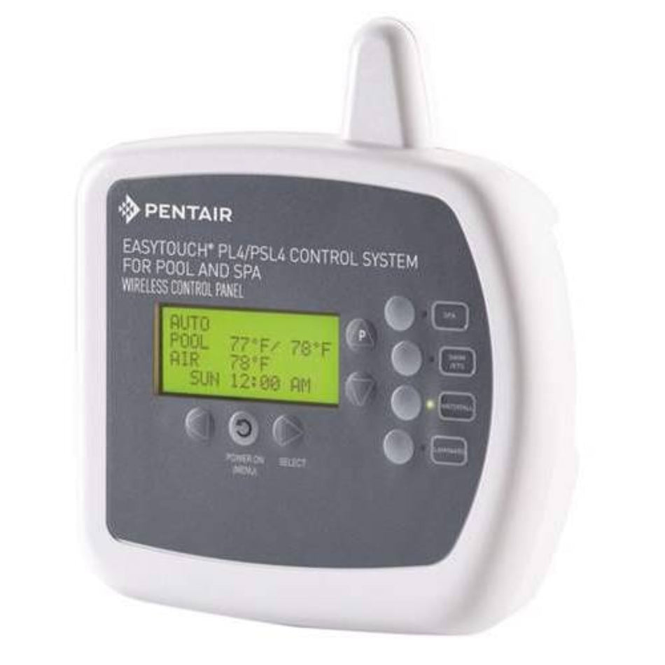 Pentair EasyTouch PL4 PSL4 indoor control panel with LCD display for professional pool automation installation by contractors