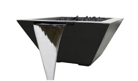 PENTAIR SQR 32" FIRE & WATER BOWL-BLK - 580189