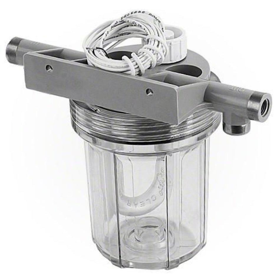 Pentair IntelliChem Flow Cell Canister 754000310 with flow switch for professional pool chemical automation systems