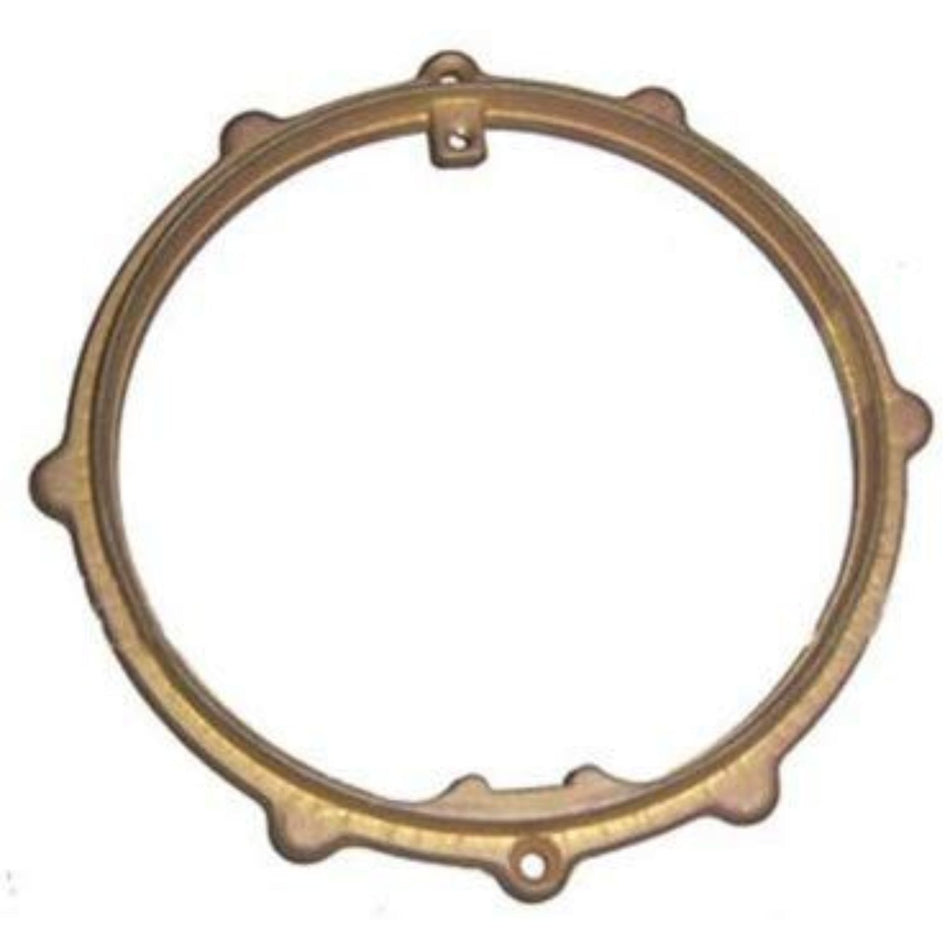 Pentair brass plaster ring for gunite spa niche installation professional pool contractors