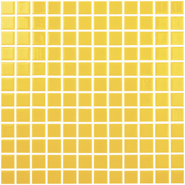 GLASS TILE - YELLOW GLOSSY - 801