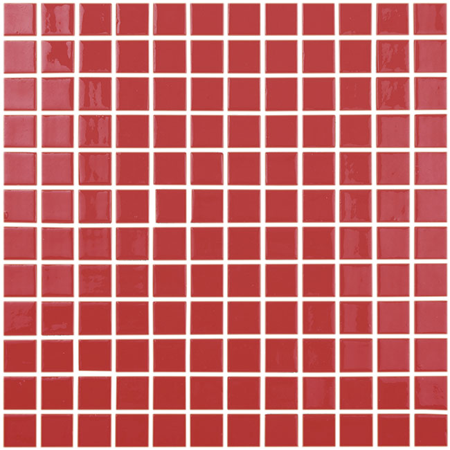 GLASS TILE - RED GLOSSY - 808