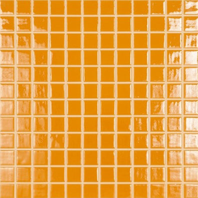 GLASS TILE - ORANGE BURST GLOSSY - 820