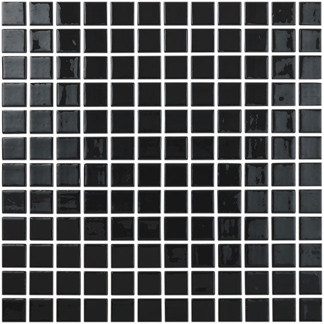 GLASS TILE - BLACK GLOSSY - 900M