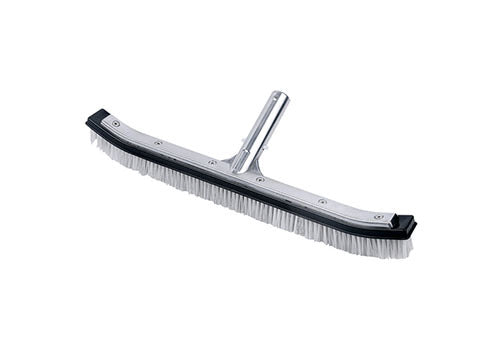 18" ALU. COMBO S/S & NYLON BRISTLE BRUSH - B025C