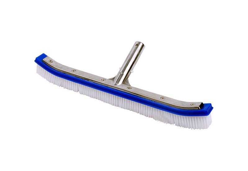 18" STANDARD CURVED MOLDED POOL BRUSH - B036