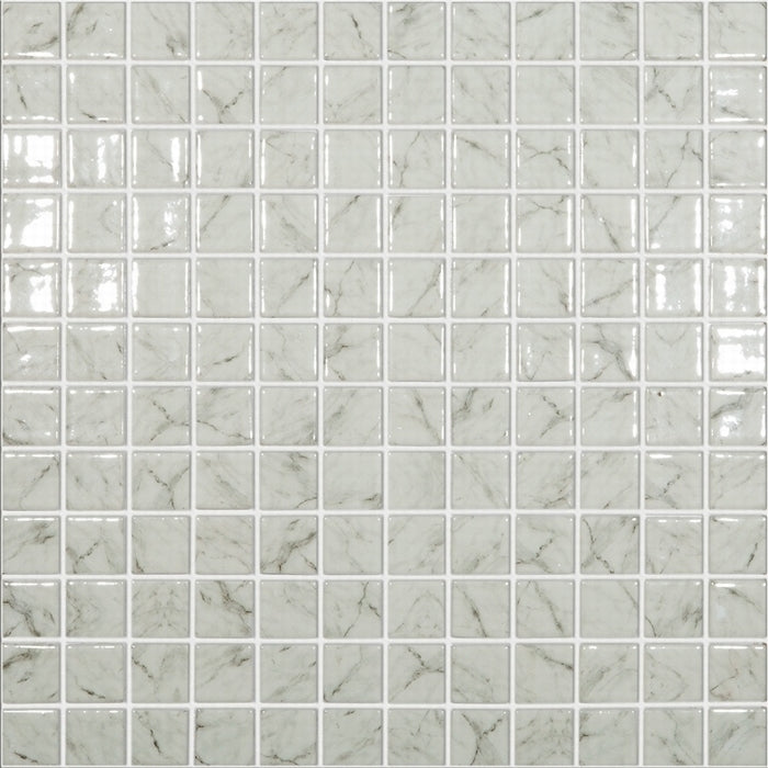 GLASS TILE - CARRARA GREY BR - CARRARA GREY