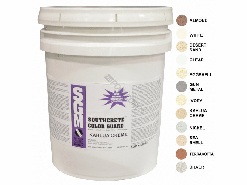 KAHLUA CREME GUARD STAIN SEALER 5GL - CGPKC