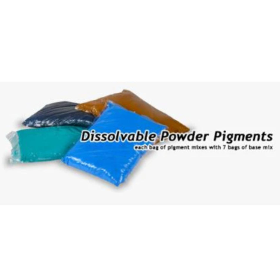 Premix Marbletite charcoal powdered color pack for professional pool plaster finishing by contractors