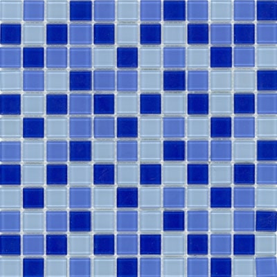 SURFACE TILE - BLUE MULTICOLOR 12" X12" - CHIGLAHT16611PO