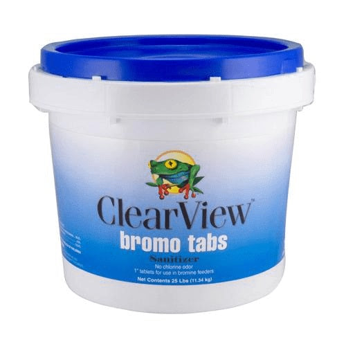 CLEAR VIEW BROMOTABS 25 LBS - CVBR025