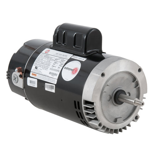Nidec ASB2975 1HP 2-speed round flange pool motor for professional pool contractors and installations