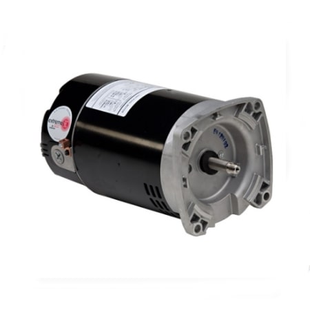 Century EH755 3HP square flange pool motor with ODP enclosure for professional pool contractor installations