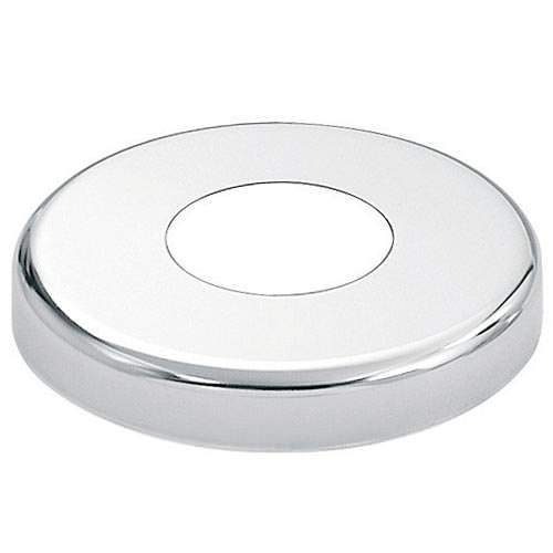 EP-150 round stainless steel escutcheon 4.5 inch diameter for 1.5 inch OD tubing pool equipment installations