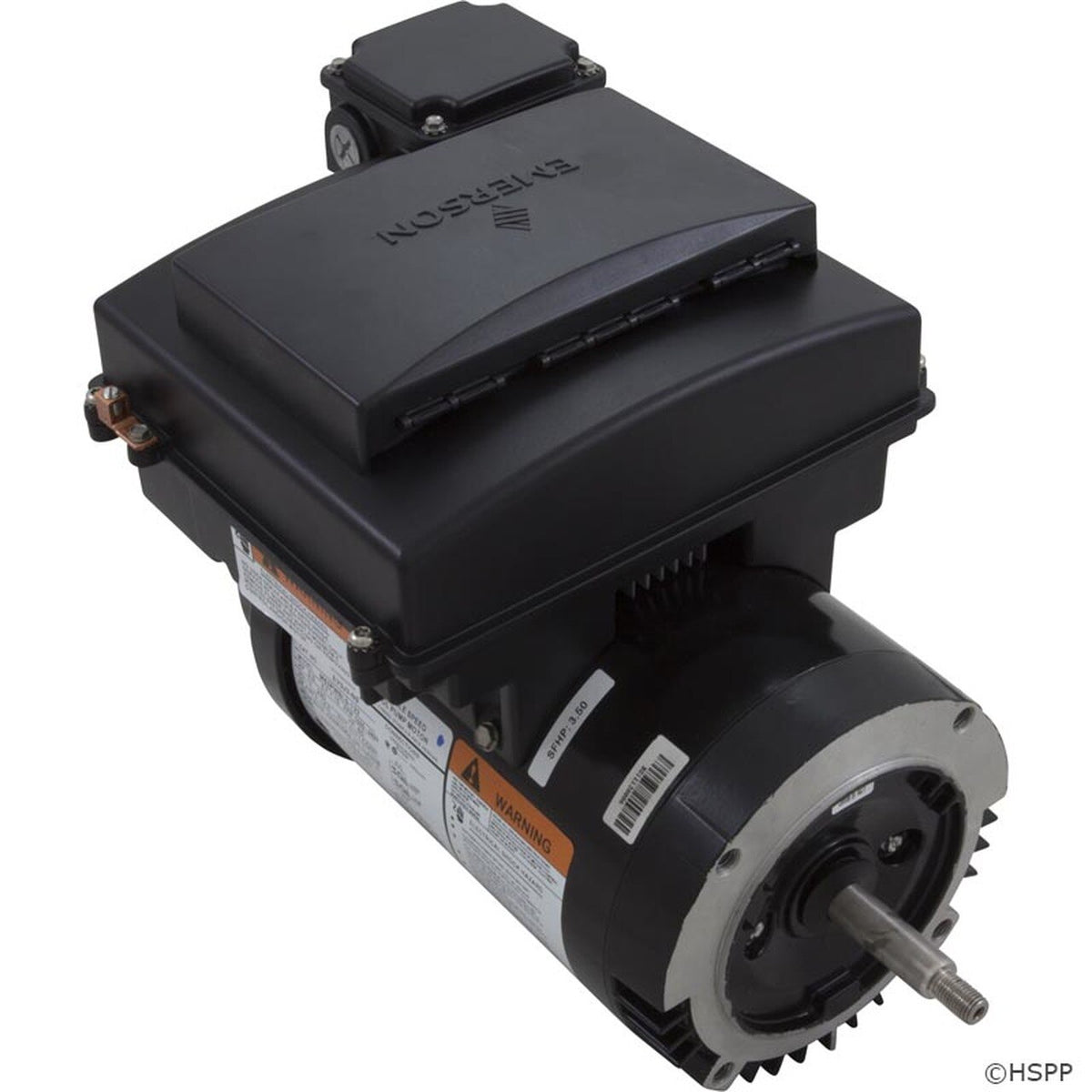 Nidec EVSJ3-NS 3HP variable speed motor with freeze protection and timer for professional pool contractors