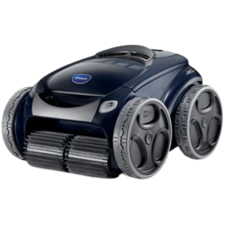 Zodiac Polaris Alpha iQ+ robotic pool cleaner with premium caddy and iAquaLink app control for professional pool contractors