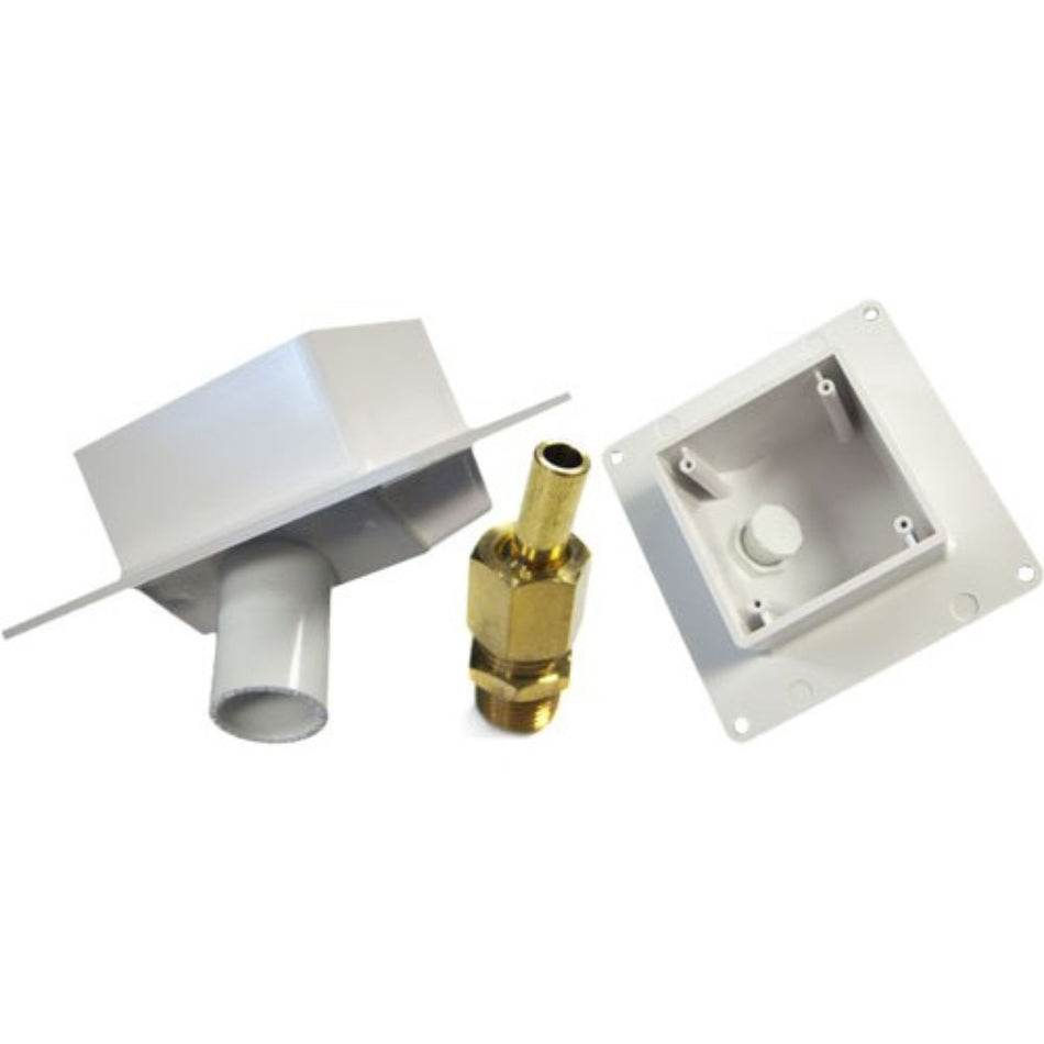 Polaris MiniJet FFMJ water feature with brass nozzle and white cover plate for professional pool contractor installations