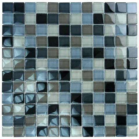 TILE BLACK CHARCOAL GRAY TAUPE BLEND - GC82323K1