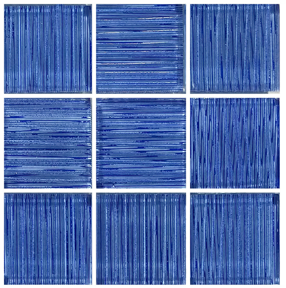 GLASS TILE - BLUE 2" X 2" - GM84848B1