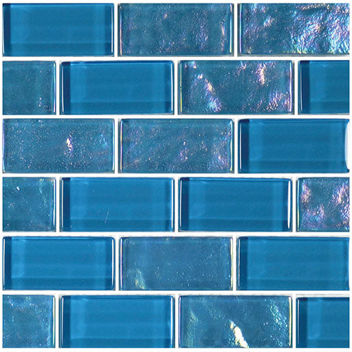 GLASS TILE - AZURE 1" X 2" - GT82348B12